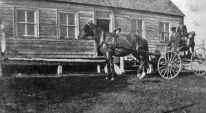 The original Bechervaise house in Lower Wakeham