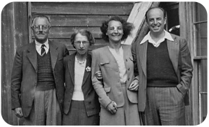 Edwin and Lucy Mallet, Beryl and Francis Corbett