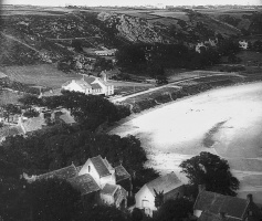 View from above the parish church