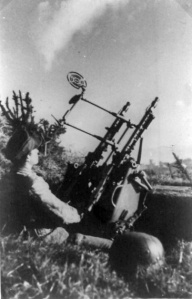 Machine gun at Verclut