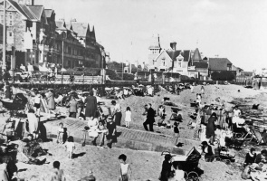 A busy day on the beach