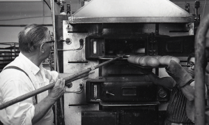 Cyril Bird at Bird's Bakery in 1977 - picture Jersey Evening Post