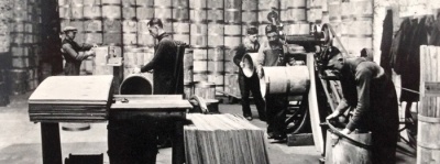 Making potato barrels