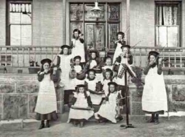 An all-girl musical ensemble