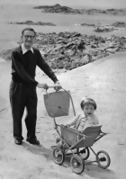 Ernest Le Mesurier and grand-daughter