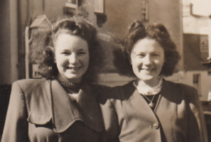 Enid Davis, left, and Madeline Bons - Facebook picture