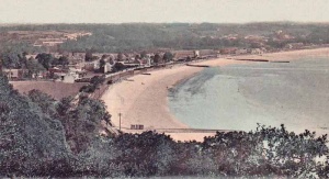 St Aubin's Bay from La Haule to Beaumont viewed from St Aubin