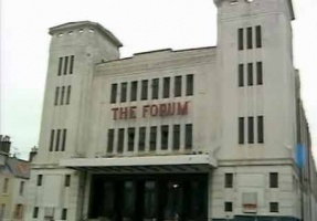 The imposing frontage