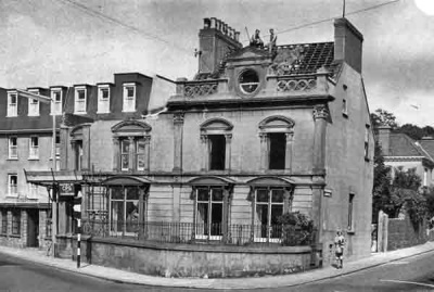 Grosvenor House, since demolished, stood on the corner with St Saviour's Road ...