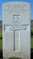 Arthur Philip Bannier, Achiet-Le-Grand Communal Cemetery Extension