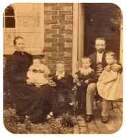 Albert and Adelaide and family