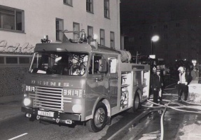 Clarendon Coach Station fire in 1984