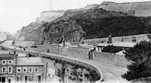 Pier Road with Fort Regent behind