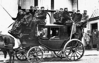 The stagecoach to town