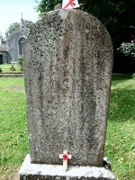 The grave of Great War casualty Albert Richards at Buttevant (St John) Churchyard, Ireland