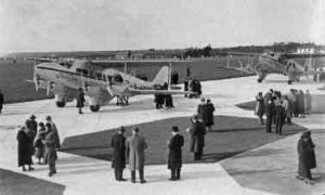 Jersey Airport opening day in 1937
