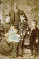 William Charles Salter (1857-1919) and Annie Maud Mary, nee Bourdon, born in Jersey in 1870, daughter of Nicholas and Mary Ann. William and Annie married in 1885 and had 11 children