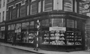 Assinder jewellers 1961