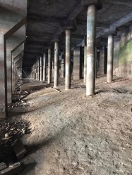 Underneath the Victoria Pier