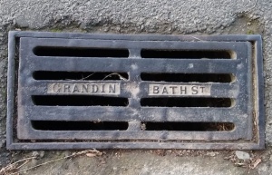 Drain cover still in place in 2020 - Picture courtesy of Jersey Temps Passe