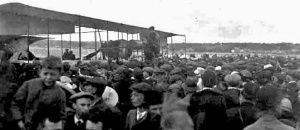 Jersey's first aircraft arrival in 1912
