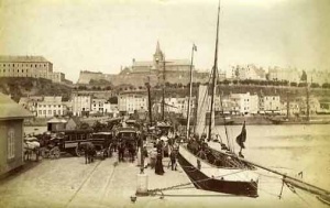 Jersey boat at Granville