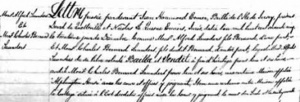 Royal Court record of the 1865 transaction