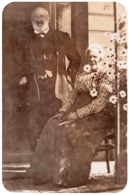 Mary Ann Robert and her husband John Bennett Hollis