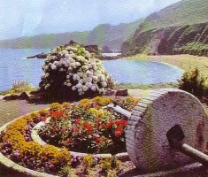 The apple crusher at Bouley Bay