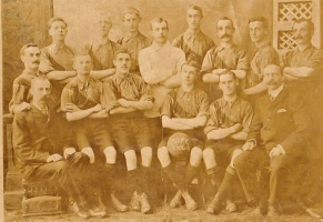 Post Office Football Club in 1904-05