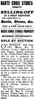 Sale of Charles Ernest Pallot's Hautes Croix business in 1905