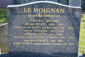 Butler - St Ouen parish cemetery