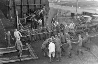Unloading at the Harbour