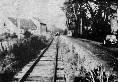 Organisation Todt railway line along St John's Main Road
