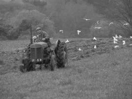 The tractor takes over