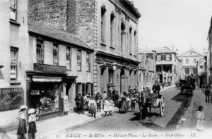 Halkett Place Post Office around the turn of the 19th century