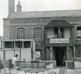 Officers Quarters turned into a cafe