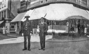 The junction of Queen Street and Halkett Place in 1925