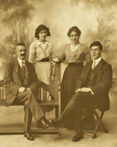 John and Jessie Dawe and their children