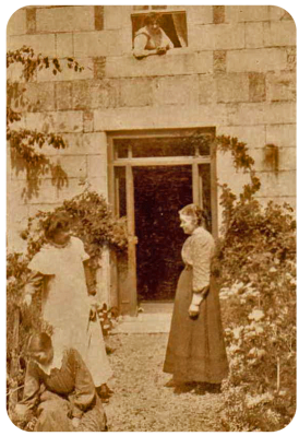 Members of the Cudlipp family who lived here in the early 20th century