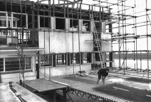 Construction work in 1969
