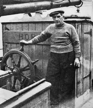 Capt William Lamey, master of the ketch 'Hobah', built by Thomas Gray and Capt Philip Quenault in 1879