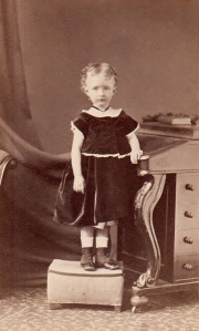 'Stand perfectly still, little miss!'