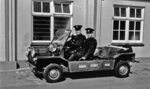 Harbour police patrol in 1969