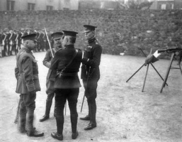 An Arsenal inspection, photographed by Percival Dunham