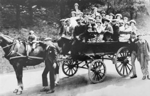 A family outing for the Connors of Pier Road
