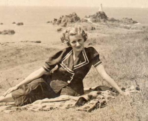A portrait at La Corbière, taken during the Occupation