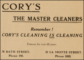 1935 advert in the Jersey Leader