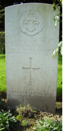 Francis Gates' grave