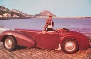 One of Jersey's most famous cars was the maroon 1944 Triumph Roadster 2000, which was used in the popular BBC television series "Bergerac" in the 1980s